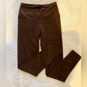 Brown tight spandex leggings